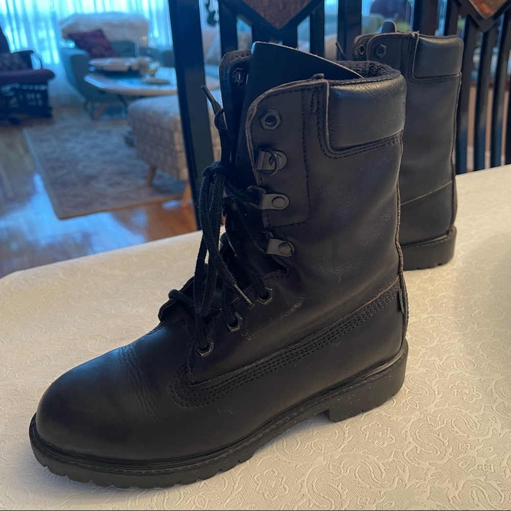 Military style Rocky Steel Toe Combat Boots